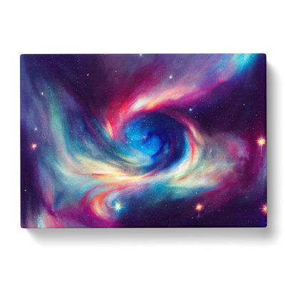 Neon Galaxy Vol.2 - Wrapped Canvas