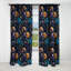 Mystical Boho Boho Motif III - Rideau floral - Rideau occultant floral - 1 panneau-107556175