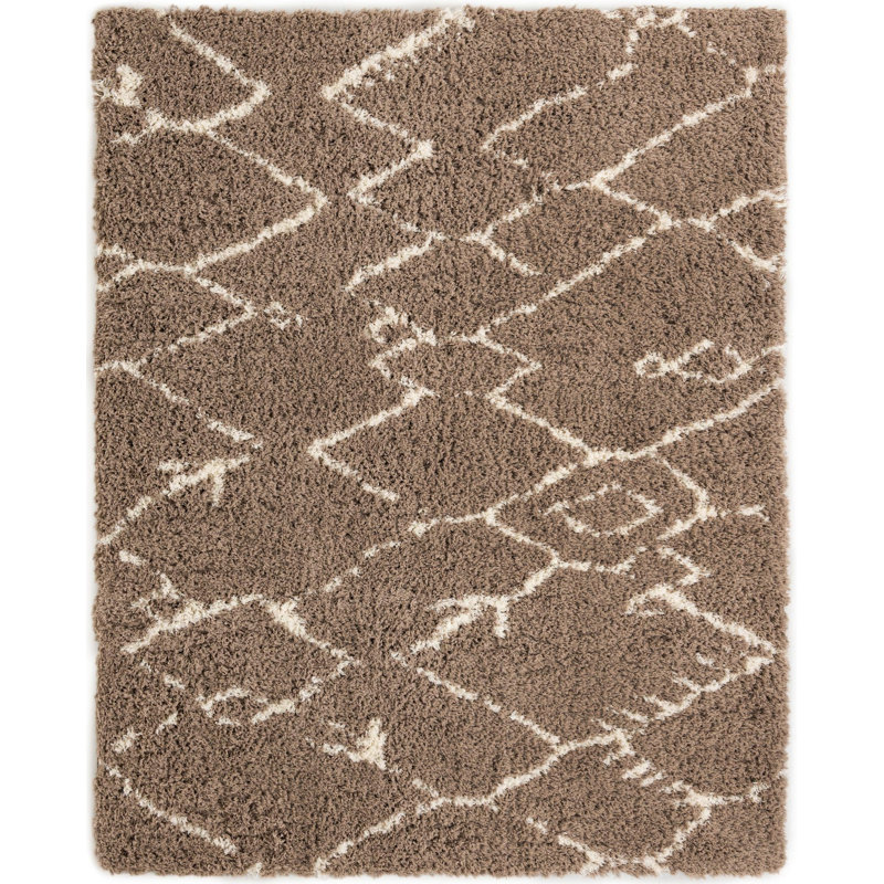 Tapis Tarquinio, Brun, Rectangulaire 8 pi x 10 pi