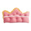 Pearl Grey Crown Upholstered Bed Headboard Cushion – The Perfect Touch for a Princess-Style Bedroom-1573989804-1573989795