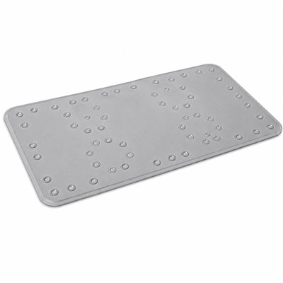Décor Living Non-Slip Memory Foam Somer Grey