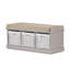 Bastogne Polyester Blend Upholstered Storage Bench-85770746-85770749