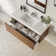 Fresca Mezzo 47" Wall Mount Single Sink Bathroom Vanity Base Only - Top and Sink Not Included