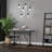Modern Black 48" W x 30" D Adjustable Crank Writing Desk-88626144