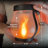 Schoolhouse Solar Lanterns Outdoor Waterproof,Patented Fire Effect | 2 Pack, Outdoor Solar Lantern, Hanging Solar Lights For Outside, Great For Porch, Patio, Garden, Tabletop, Or Hanging Display