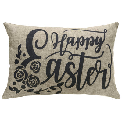 Linen Reversible Throw Pillow