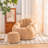 Bean Bag Chairs With Ottoman For Adults Comfy Beanbag Giant Bean Bag Chair With Spacious Design Bean Bag Couch With Armrest Large Bean Bag Chair With Memory Foam Filler For Living Room Bedroom-1549339420