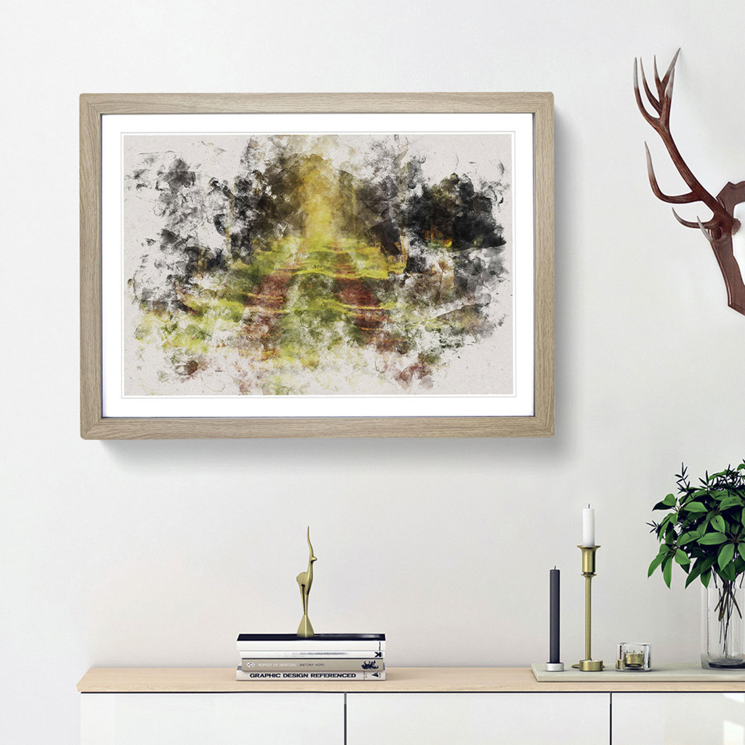 Direction Of The Forest - Picture Frame Painting