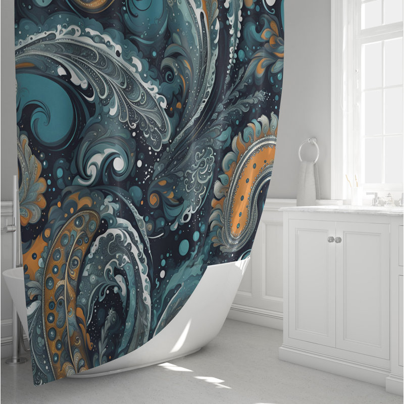 Rideau de douche Dianabasi, H 93 po x l 70 po