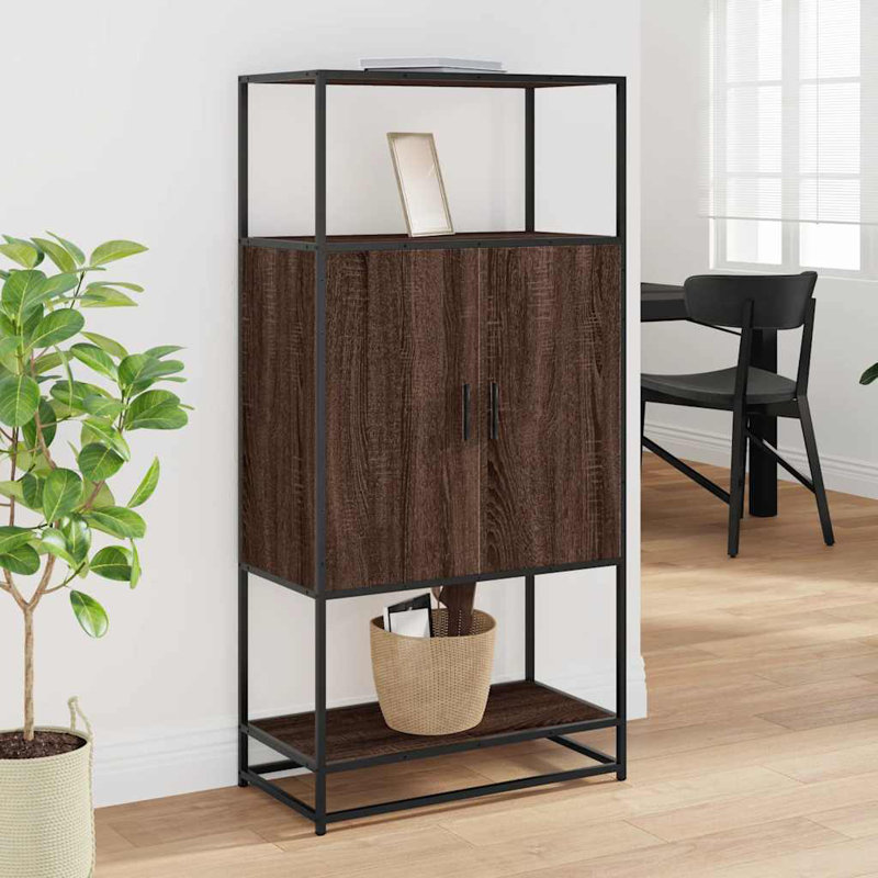 Amenah 68cm Sideboard, Brown Oak