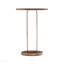 Table d'appoint ronde en bronze antique Tareel