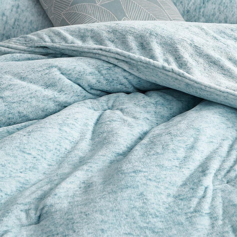 Polyester Baffle Box Stitch Comforter, Queen Comforter + 2 Standard Shams