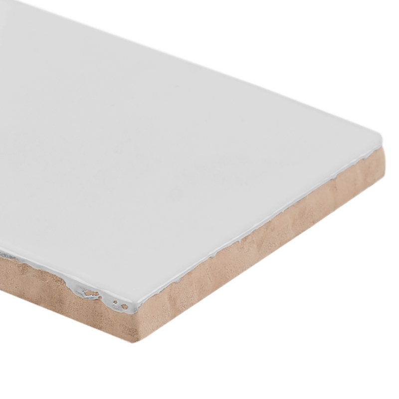 Lancaster 3x6 Polished Ceramic Subway Tile, White