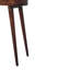 Table de chevet en bois noyer Albion