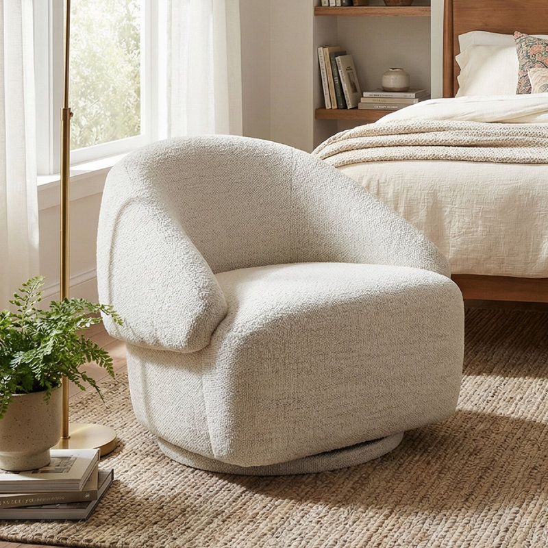  Upholstered Swivel Chair