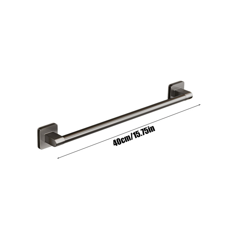Porte-serviettes de salle de bain unipolaire, B