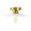 One-light Ceiling Light Brass Colour Suitable For Hallways
