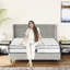 Grand matelas en mousse viscoélastique gélifiée 12 po