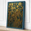 Golden Wildflowers Botanical - Wrapped Canvas-420340869-420341114