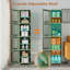 Boîte de rangement en plastique empilable sur roulettes Aarn-1081231159