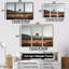 Crites - ensemble abstrait d'art mural paysage-108315695-108315696