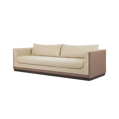 Madeleine 96" Teak Patio Sofa