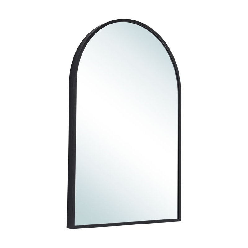 Aluminum Alloy Arch Mirror, 60 cm H x 40 cm W