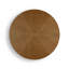 Table de salle à manger ronde en bois de 59,05 po de style Mid-Century moderne