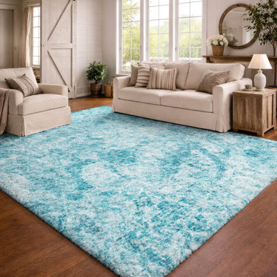 Tapis à poil long de qualité supérieure lavable à la machine ADS553
