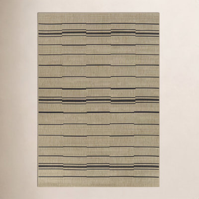 Veda Striped Indoor Outdoor Rug