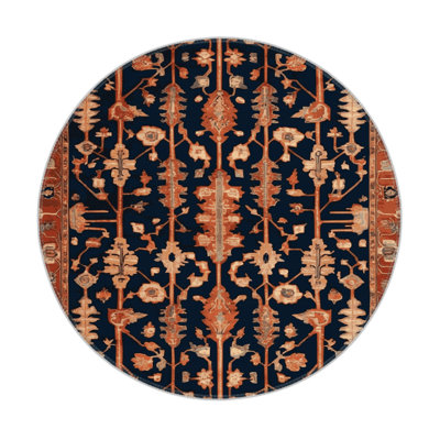 Tapis d'intérieur et d'extérieur gris Persian