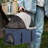 3 In 1 Foldable Pet Stroller For& Medium Dogs Detachable Carrier Car Seat Push Button Entry 4 Wheel Jogger For Pets Up To