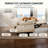 41'' Electric Rocking 360° Swivel Recliner Glider Sofa with Storage-1863479814