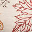 Chiffon en vaisselle imprimé à feuilles d’automne