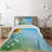 Flower Farmhouse / Country Coverlet