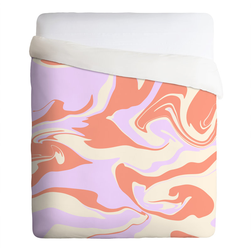 Modern & Contemporary Polyester Abstract Comforter, Queen Comforter + 2 Standard Pillowcases