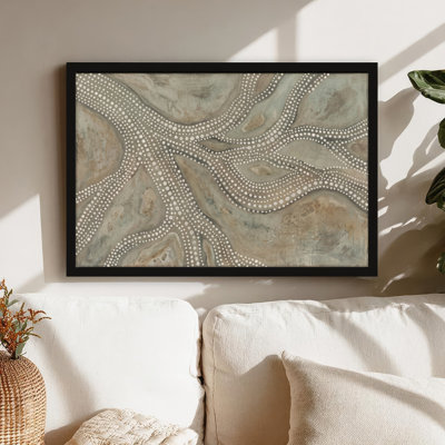 Art mural sur toile noir encadré pour le salon, la chambre à coucher, le bureau ou le vestibule - décoration murale décorative avec motif abstrait
