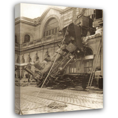 La gare Montparnasse, 1895