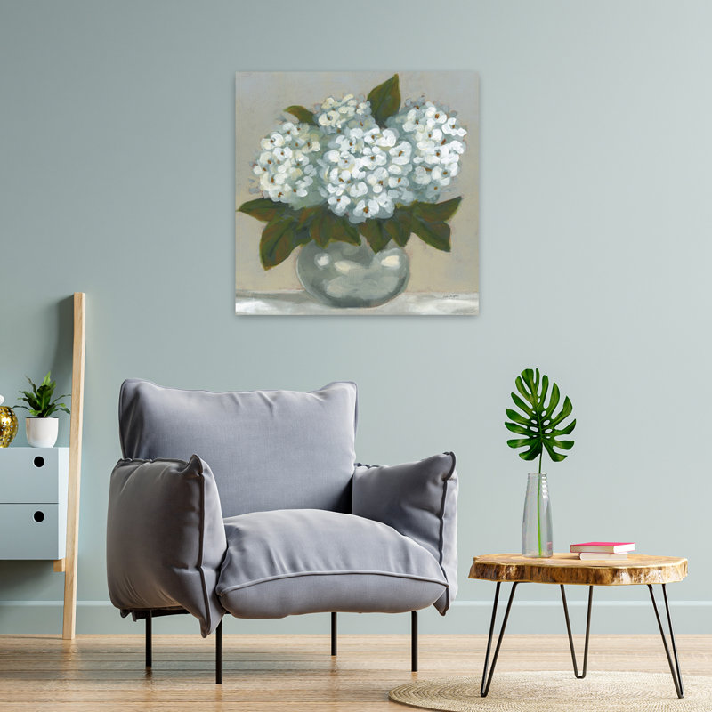 Claire, art floral traditionnel, H 24 po x l 24 po