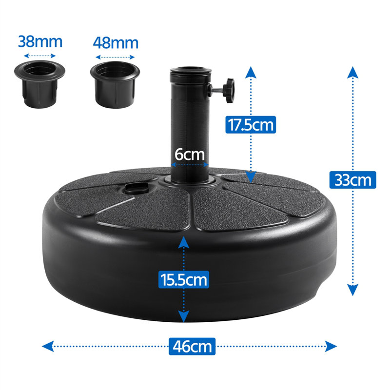 1.8kg Free Standing Umbrella Base