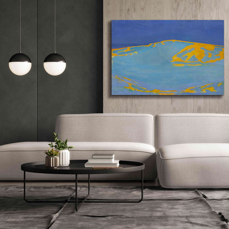 «Summer, Dune in Zélande, 1910» par Piet Mondrian, estampe numérique sur toile, H 40 po x l 60 po x P 1,5 po