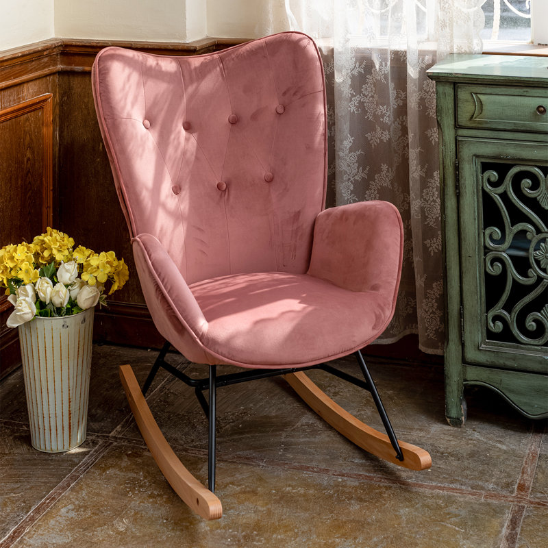 Rocking Chair Cresson, Rose