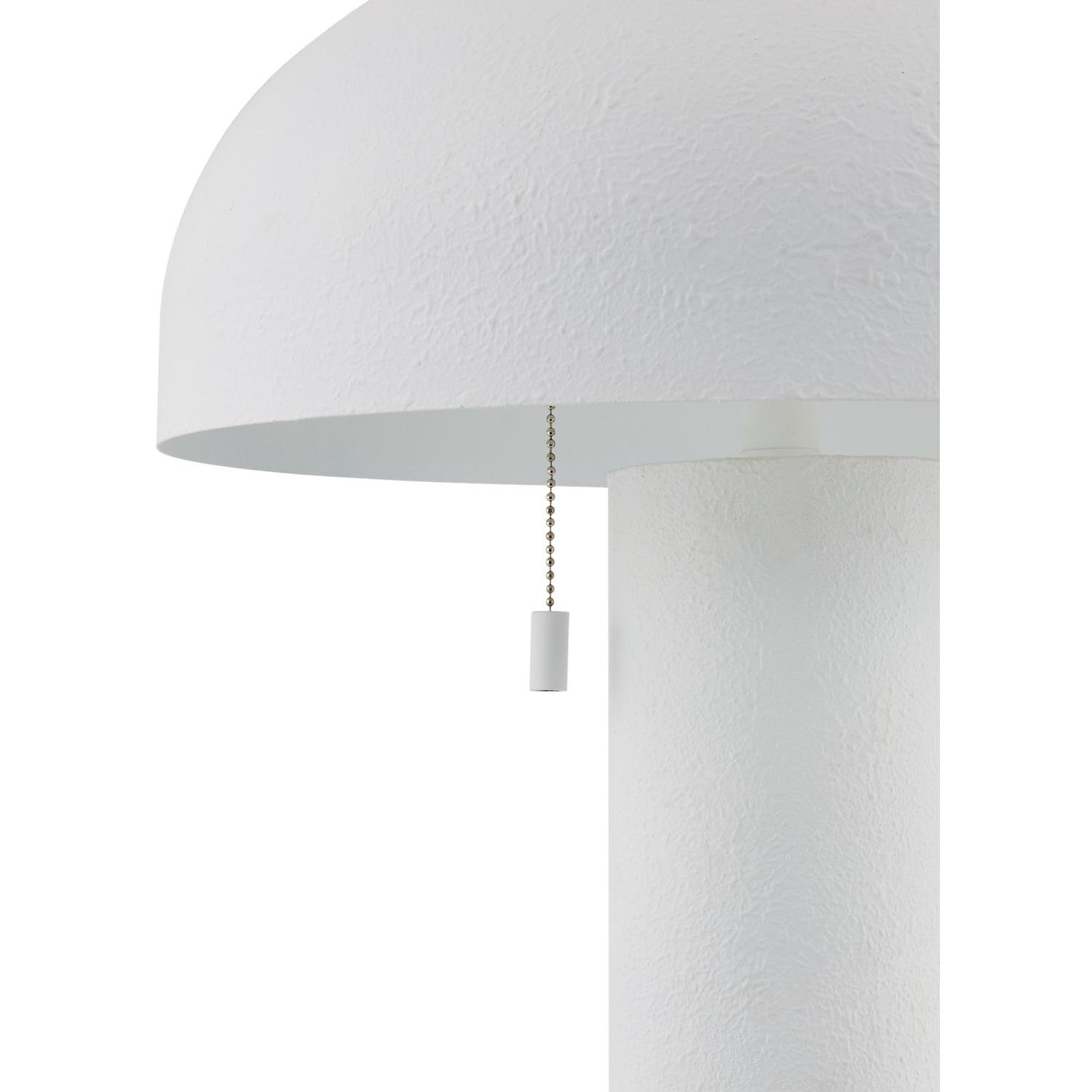 Iron Table Lamp, White
