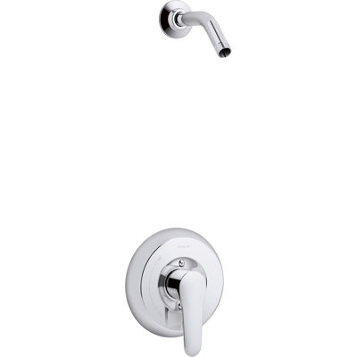Kohler July Rite-Temp Shower Valve Trim with Lever Handle, Less Showerhead