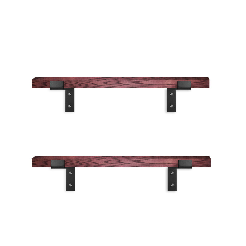 Ensemble de 2 tablettes flottantes Rayne, H 1 po x l 13 po x P 6 po