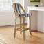 Euporie 28" High Woven Rattan Bar Stool-38535543