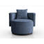 Bernella Upholstered Swivel Armchair-265139795