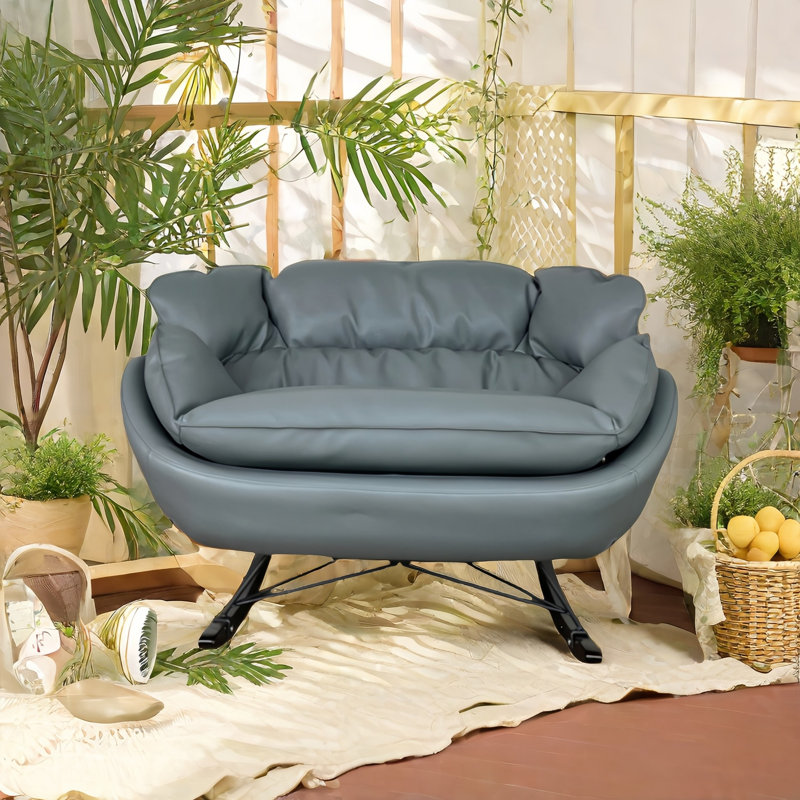 Fauteuil berçant, Gris