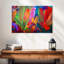 Rayures de couleur abstraite Avery-107707632