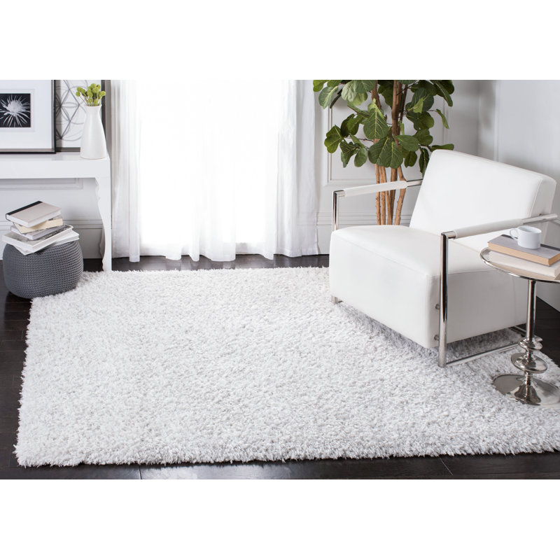 Leavell Performance Solid Color Rug, Rectangle 5'3" x 7'6"